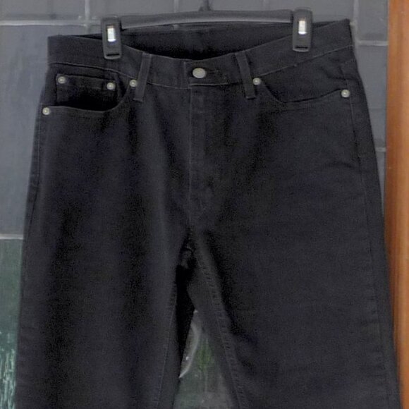 LEVI'S 541 JEANS BLACK 33x32 - Picture 2 of 8